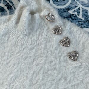 Zara White Knit Sweater